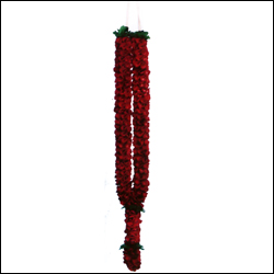 "Red roses Petal Garland (single) - Click here to View more details about this Product